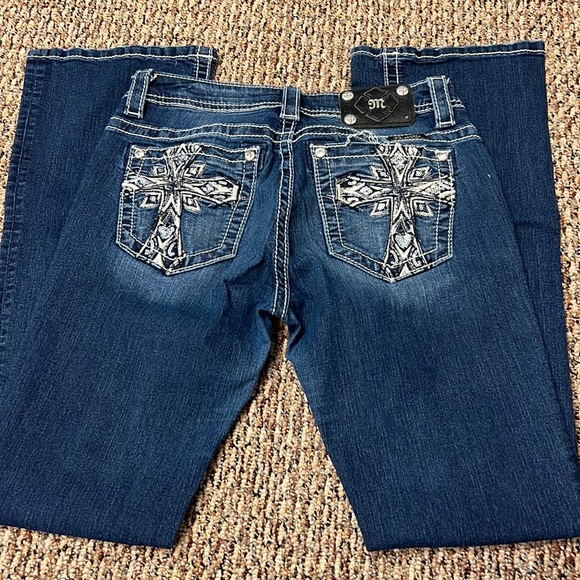 Miss Me Denim - MISS ME WOMENS JEANS MID RISE BOOT CUT SIZE 28 x 34